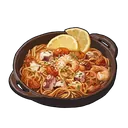 Seafood Pasta Palworld icon